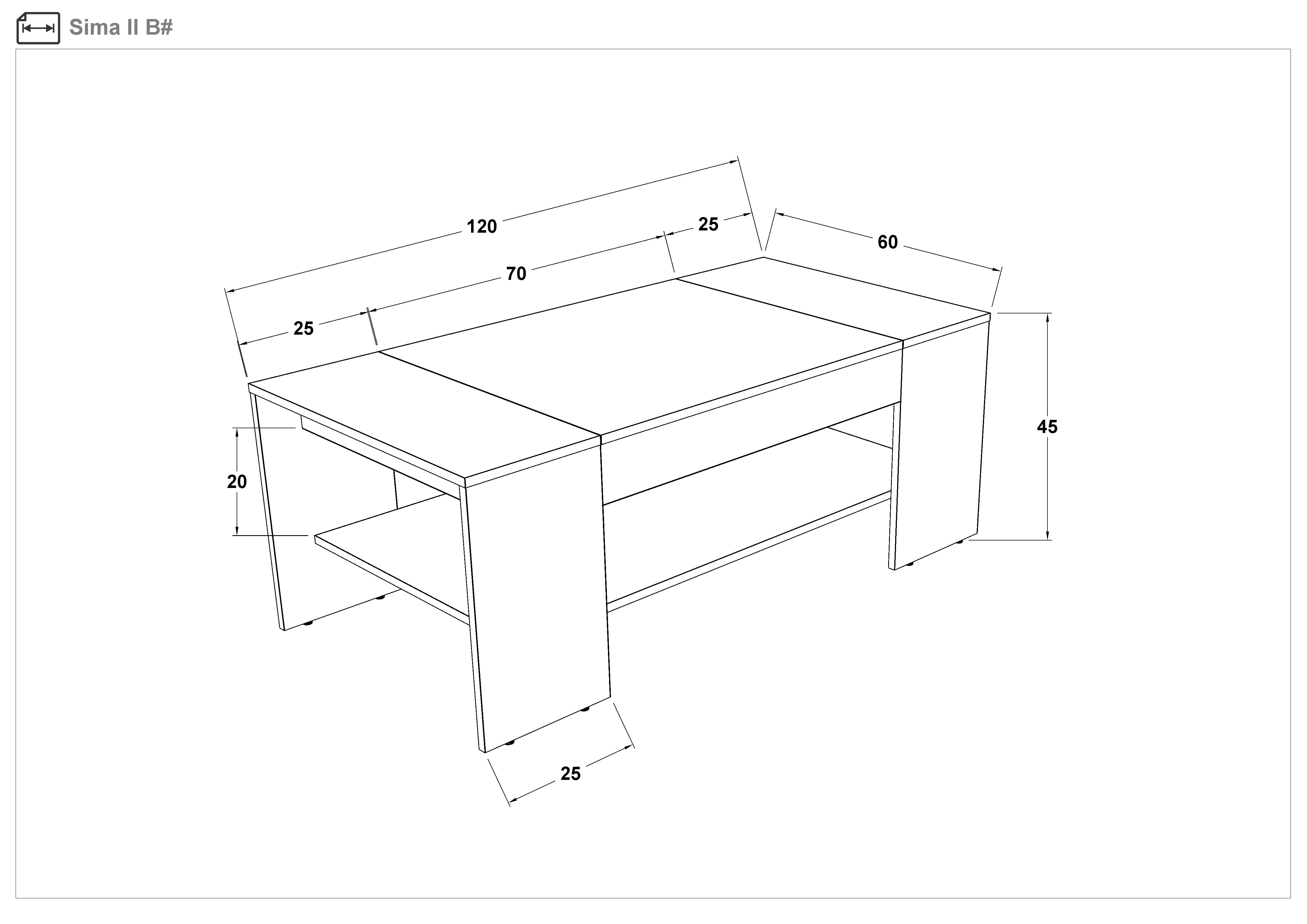 Аголна гарнитура+Тв модул+клуб маса Колекција за дневна Емили 2