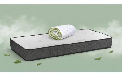 Комплет душек 160/200 + прекривка 200/220 Finess Memory + Green Tea Комплет душек 160/200 + прекривка 200/220