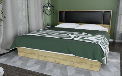 Спална Анџелина Wood за душек 160/200 Спална за душек 160/200