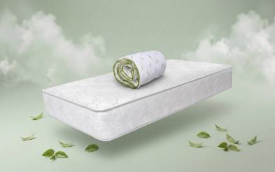 Комплет душек 90/200 + прекривка 150/200 Лео Класик + Green Tea Комплет душек 90/200 + прекривка 150/200