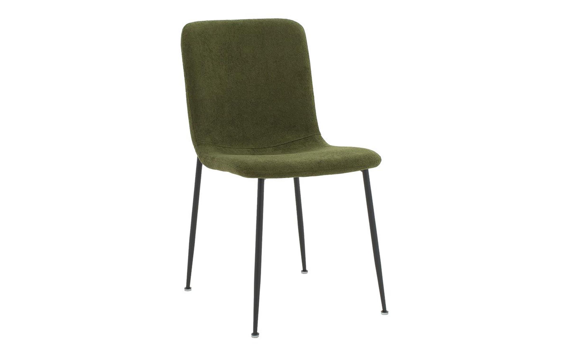 Трпезариски стол Гратифи, зелен + црн  1
