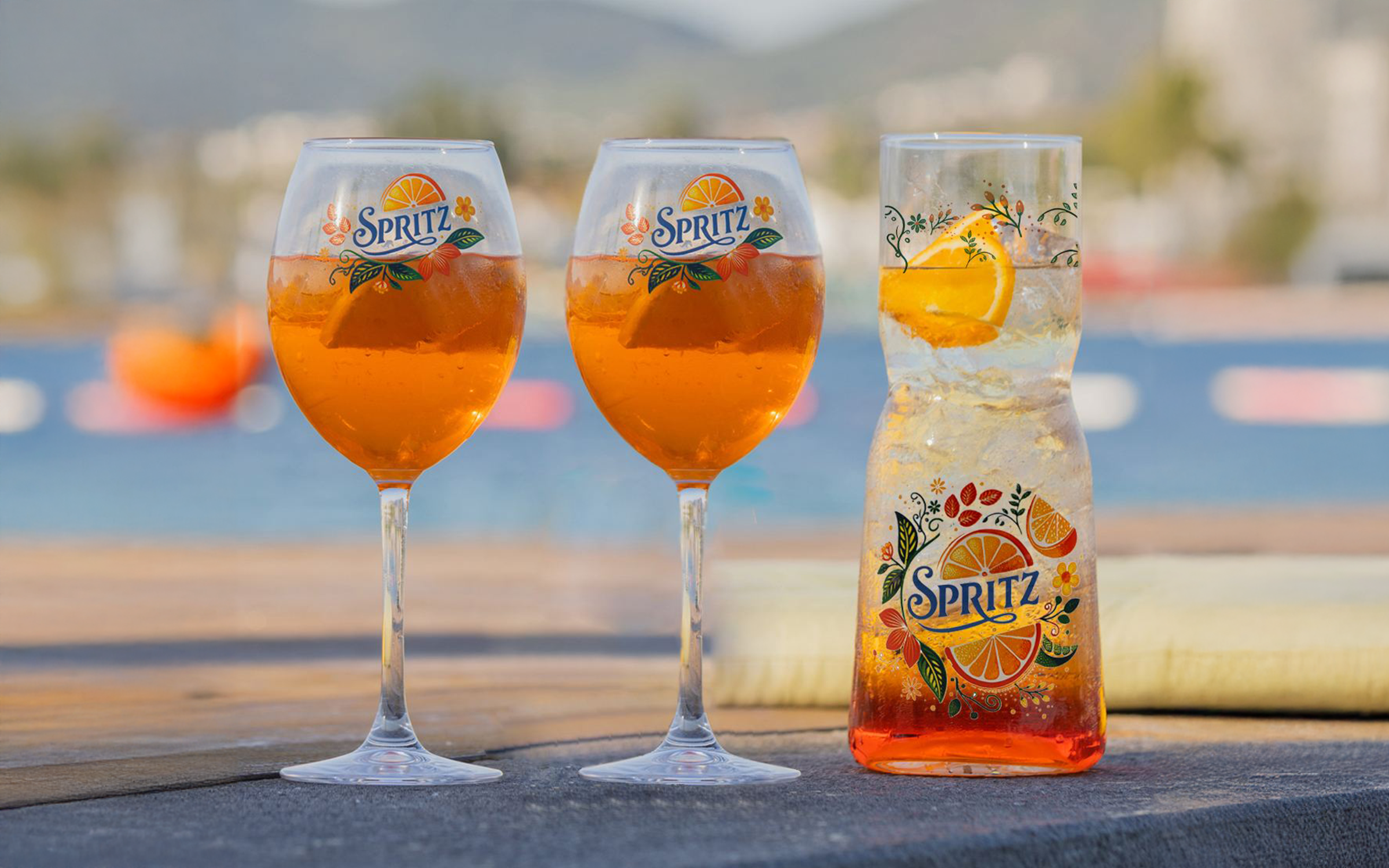 Комплет гарафа со 2 бр. чаши Cocktail, проѕирен  2