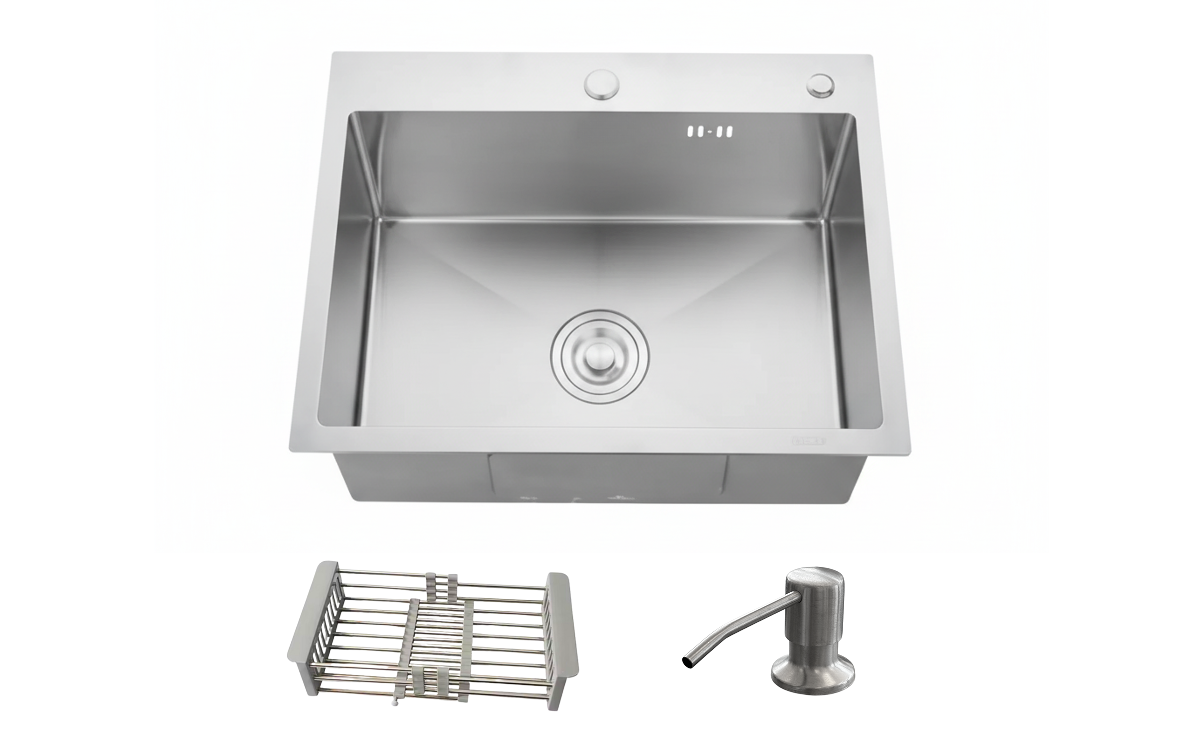 Мијалник Fiorri de mini, инокс  1