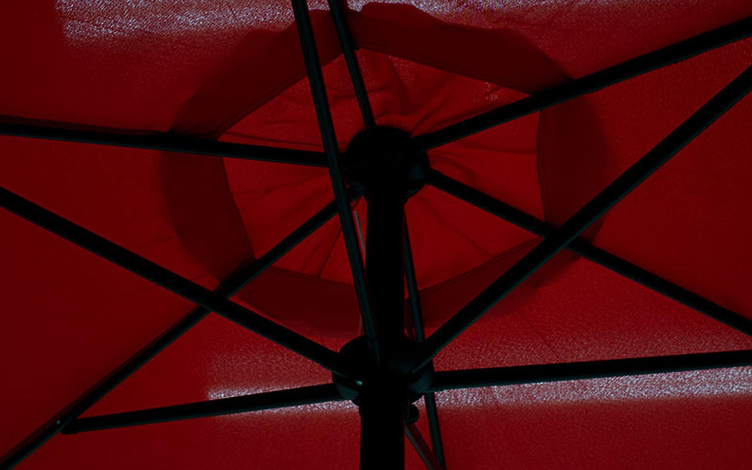 Градинарски чадор Рина, црвен  4