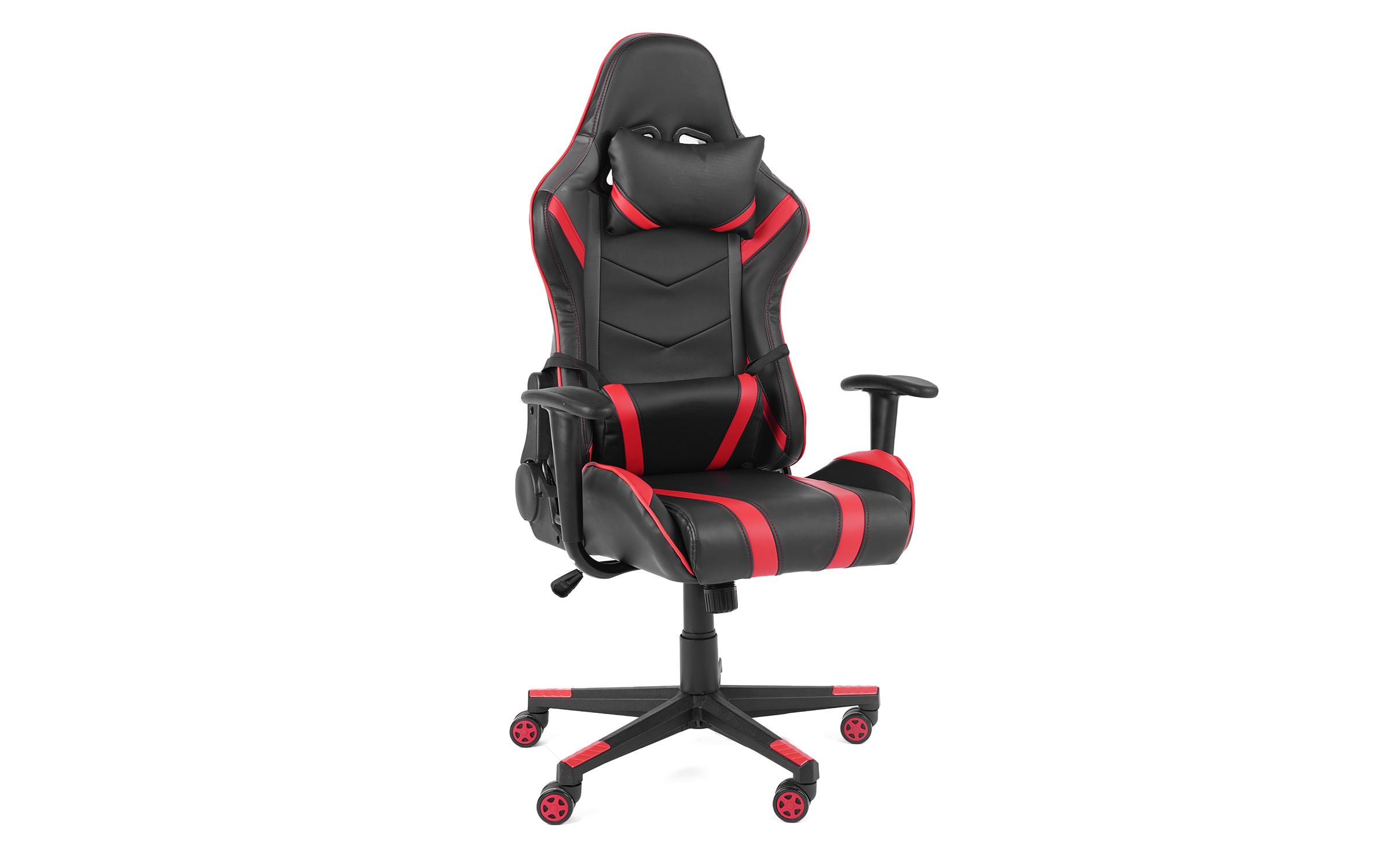 Гејмерски стол Дакар, црвен + црн  1