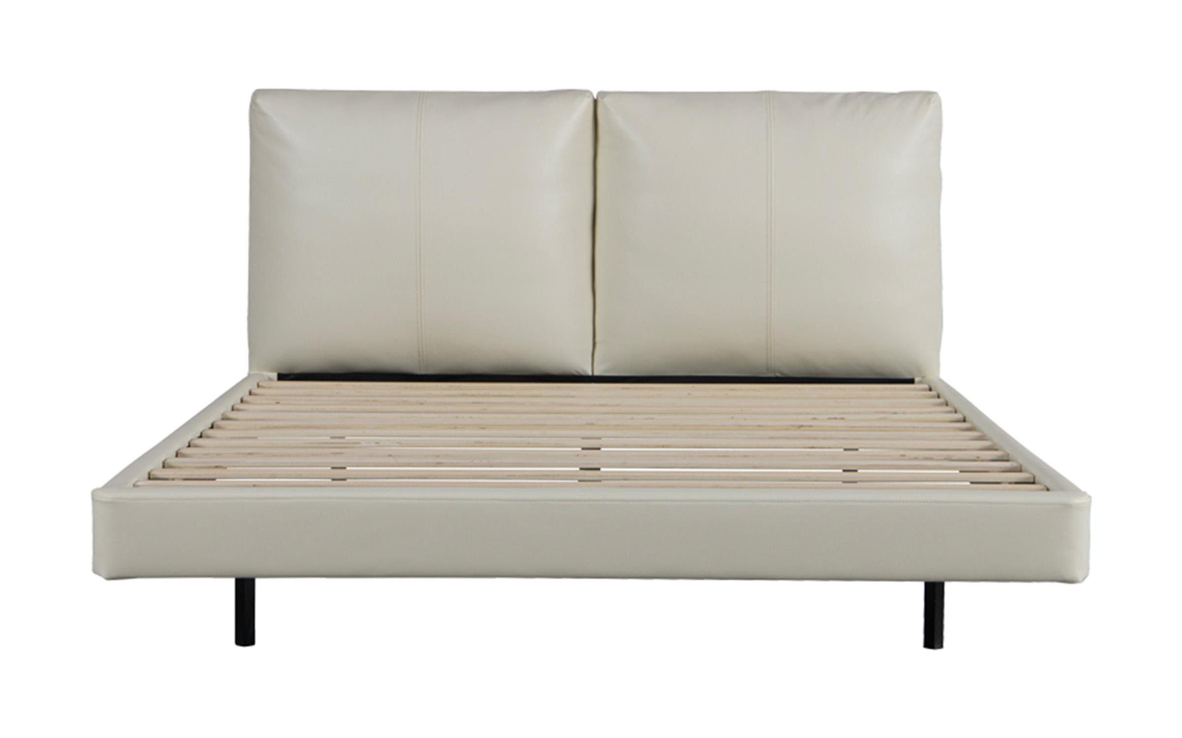 Тапацирана спална 160/200 Џејн, слонова коска  5