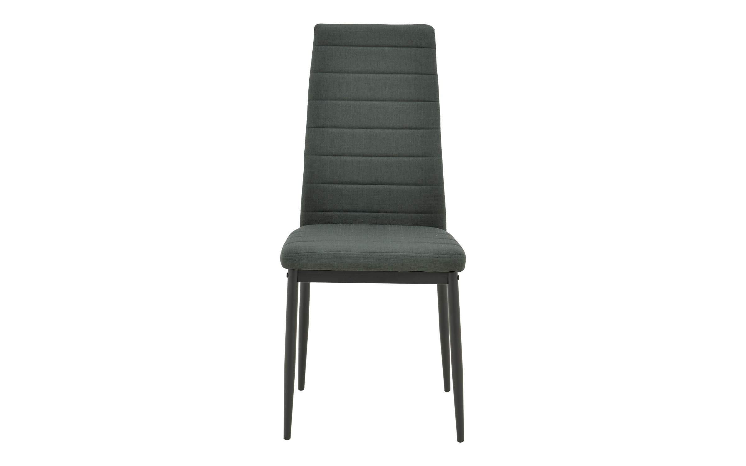 Трпезариски стол Паркер, антрацит + црна  3