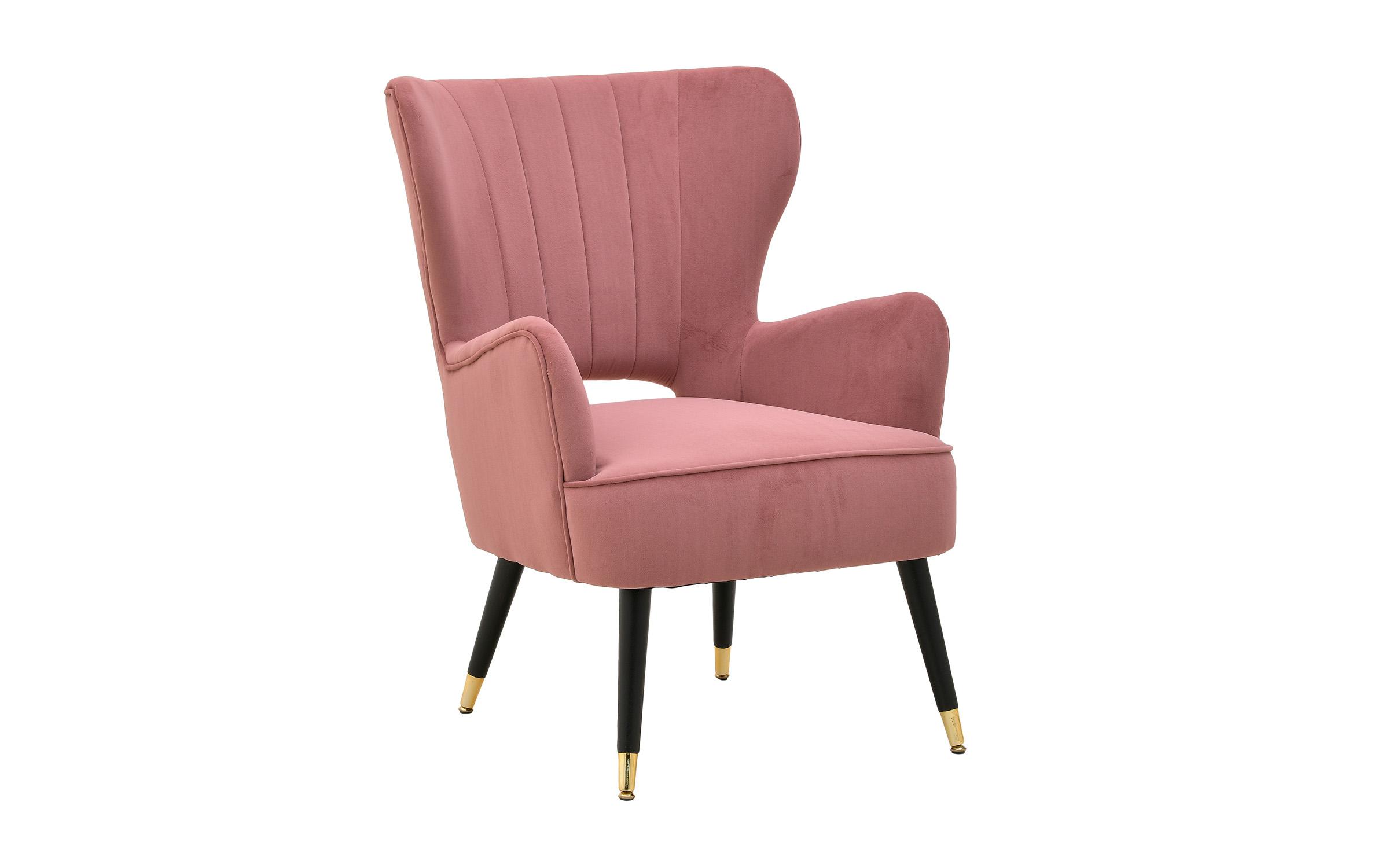 Фотелја Арифа, розева  1