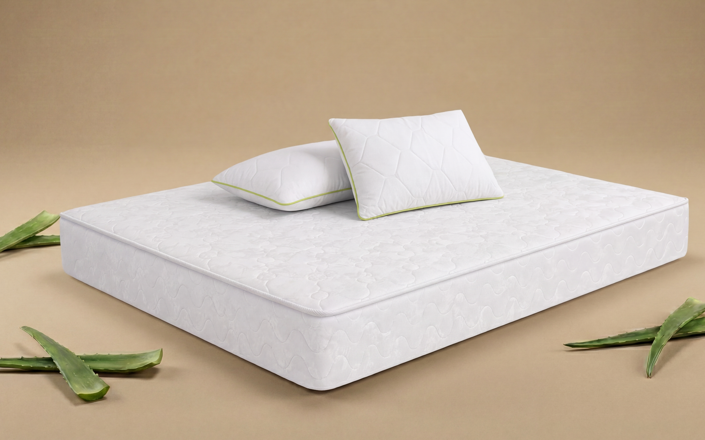 Комплет душек 140/200 + 2 бр. перници Лео Класик + Aloe Dream,   1