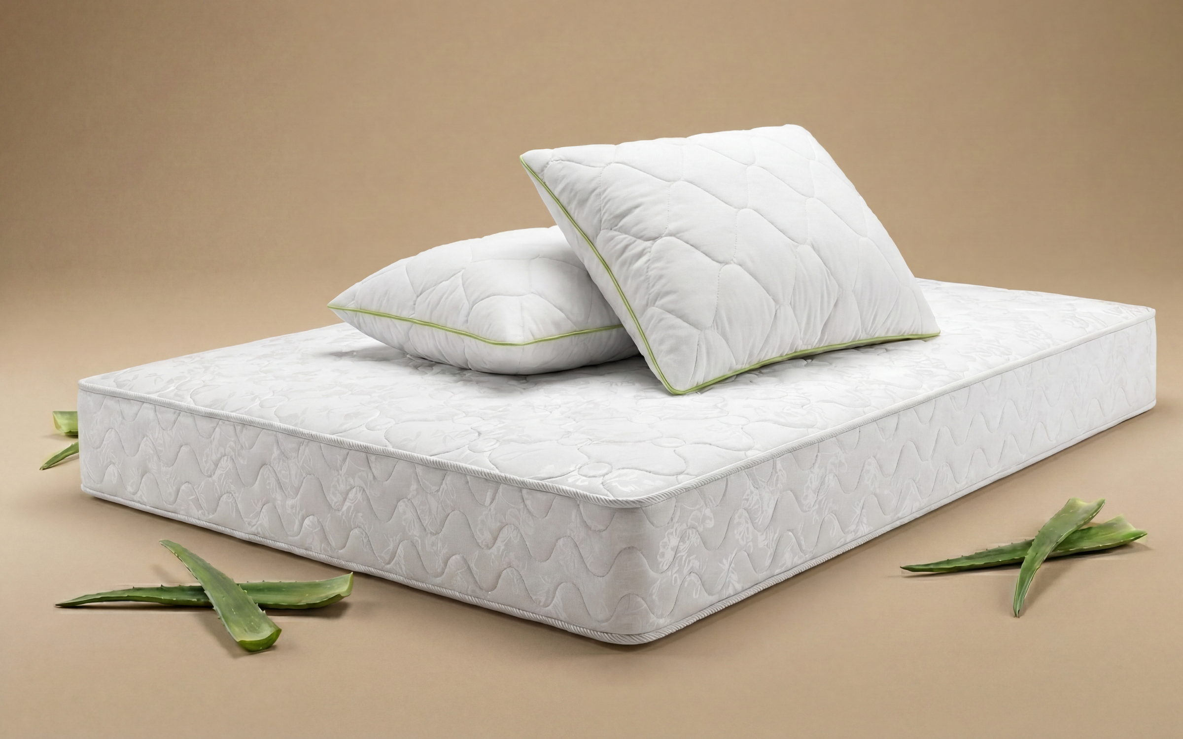 Комплет душек 160/200 + 2 бр. перници Лео Класик + Aloe Dream,   1