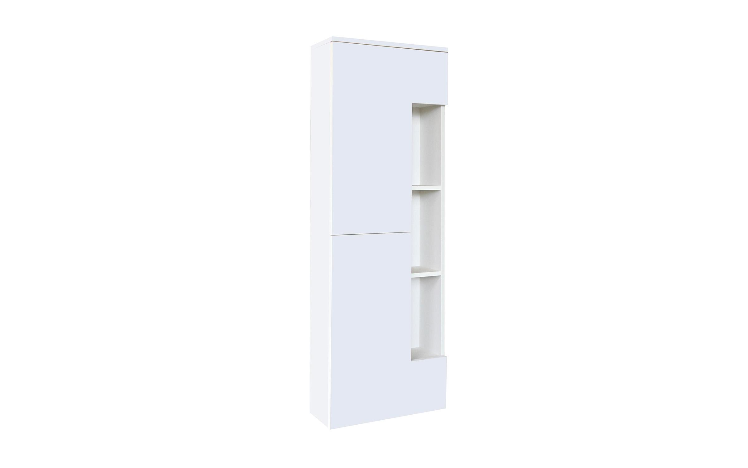 PVC шкаф за бања, бел  1
