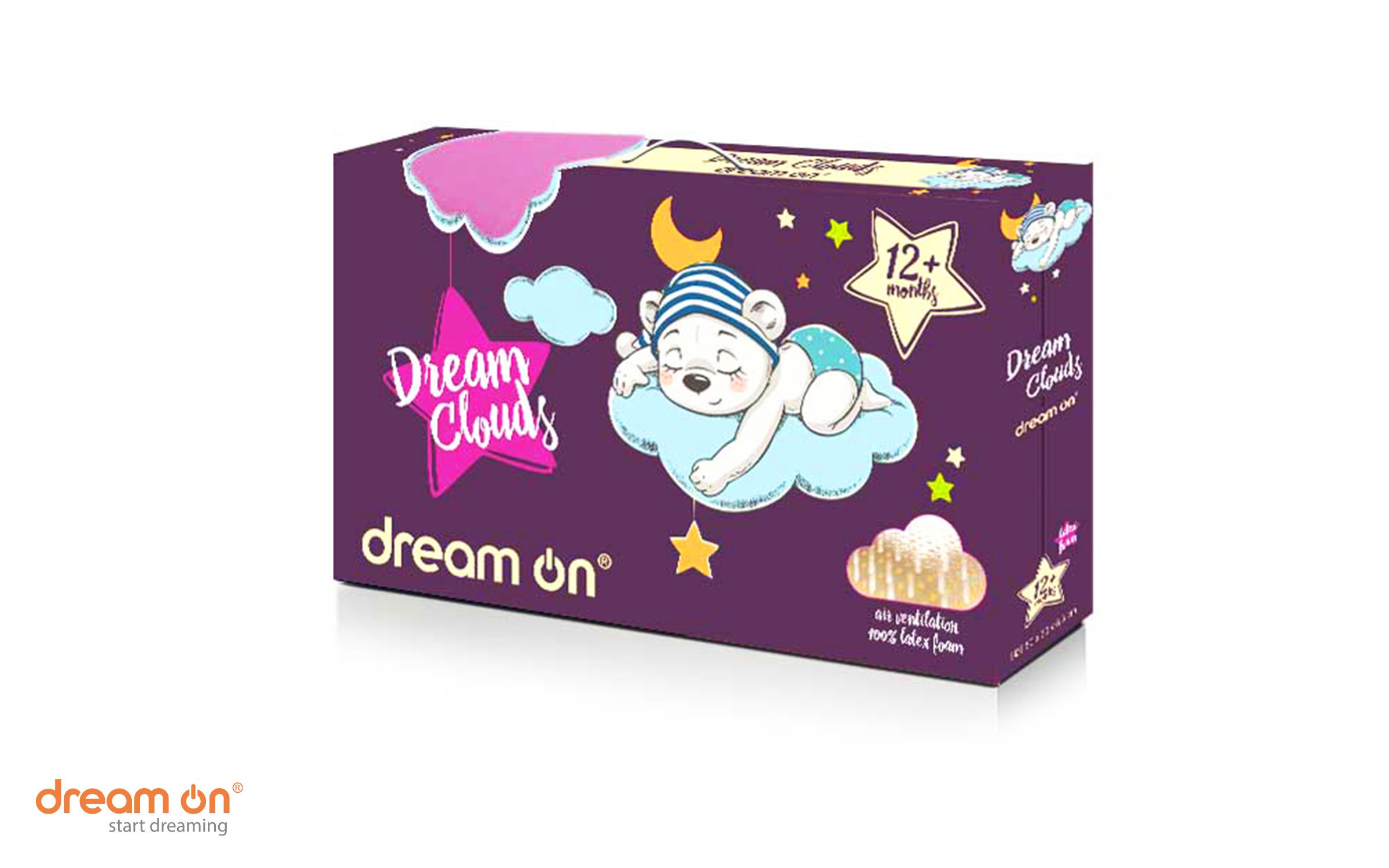 Перница 50/30 Dream Clouds, екру  3