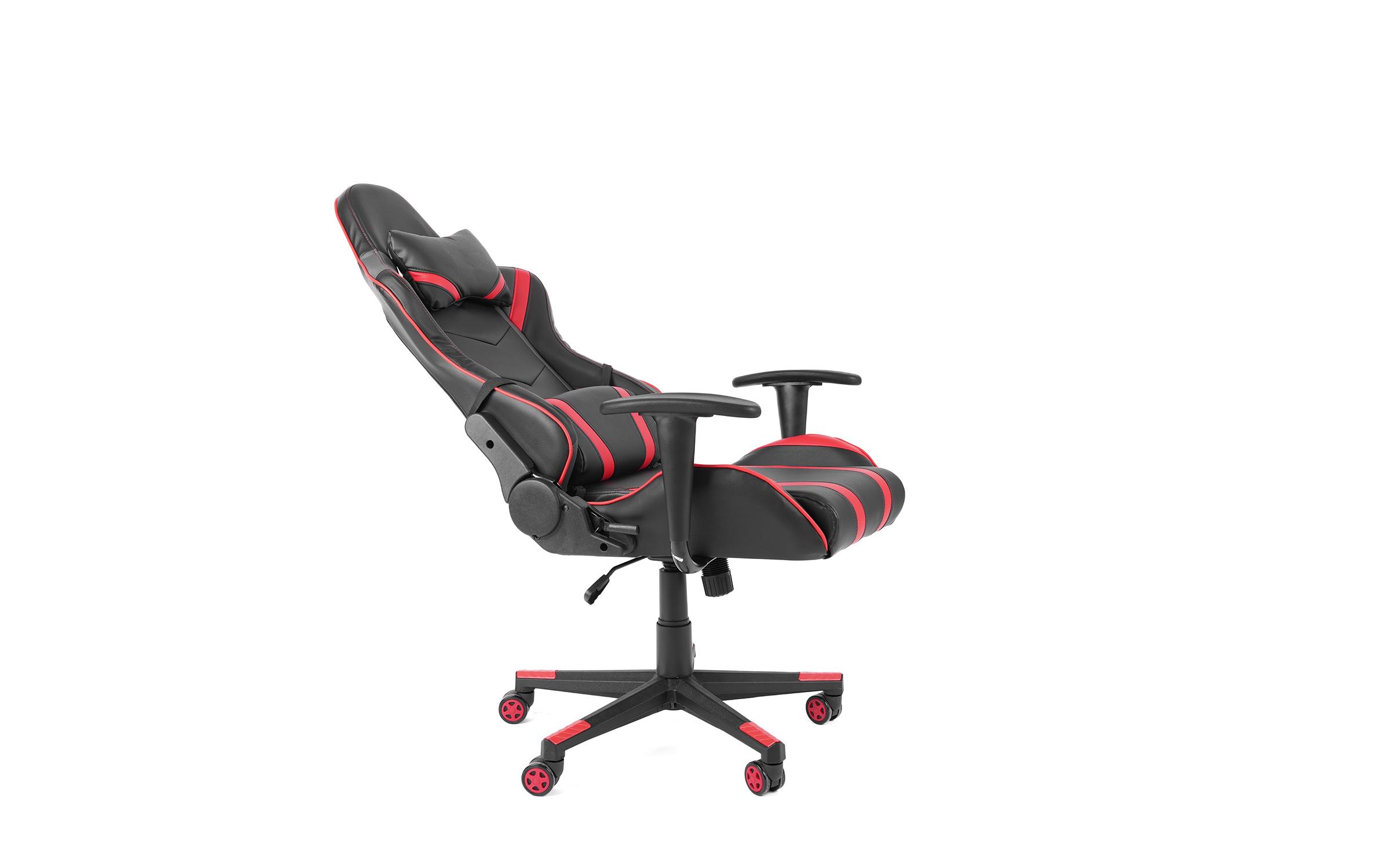 Гејмерски стол Дакар, црвен + црн  5