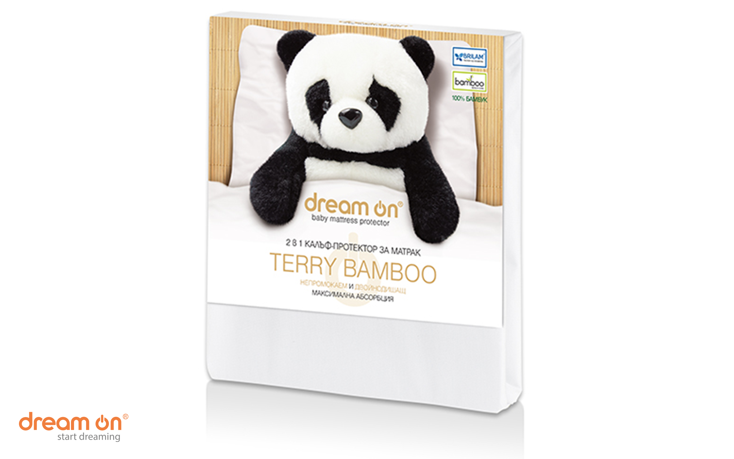 Протектор за душек 70/140 Terry Bamboo, бела  2