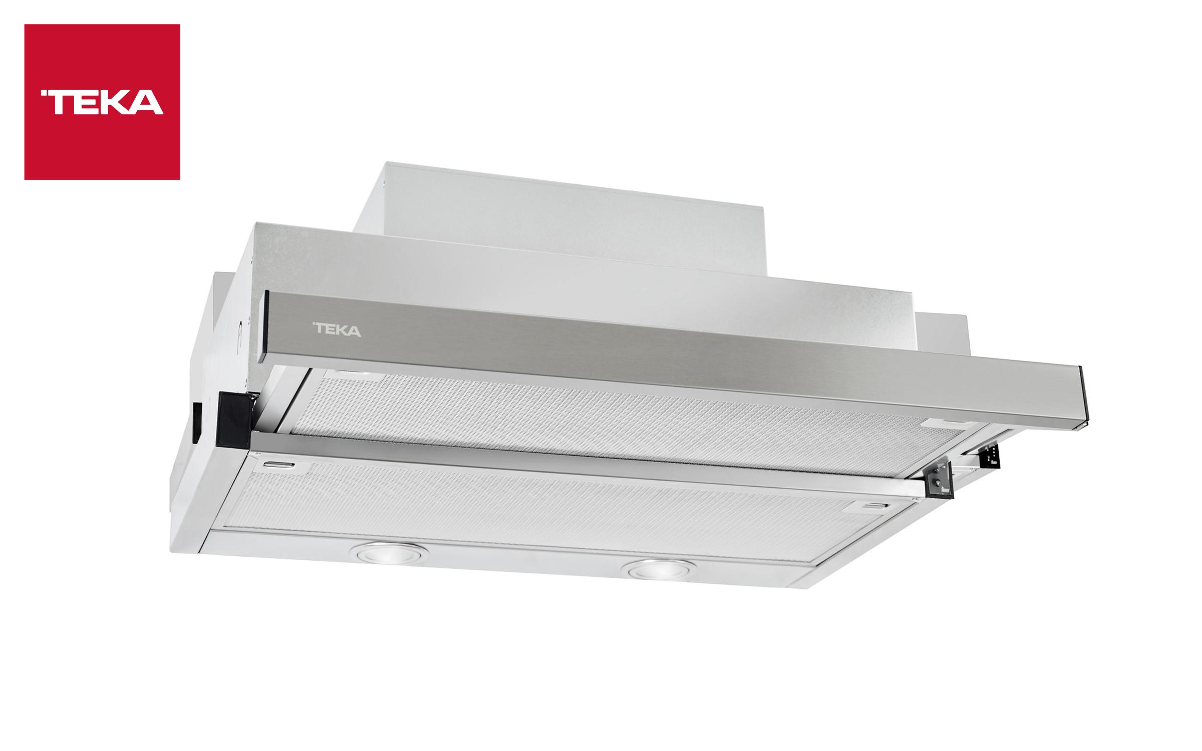 Телескопски аспиратор TEKA CNL 6610, инокс  1