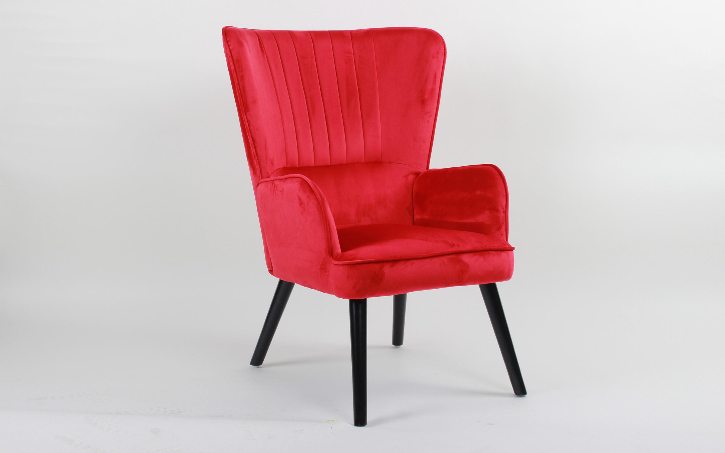 Фотелја - стол Анди, црвена  1