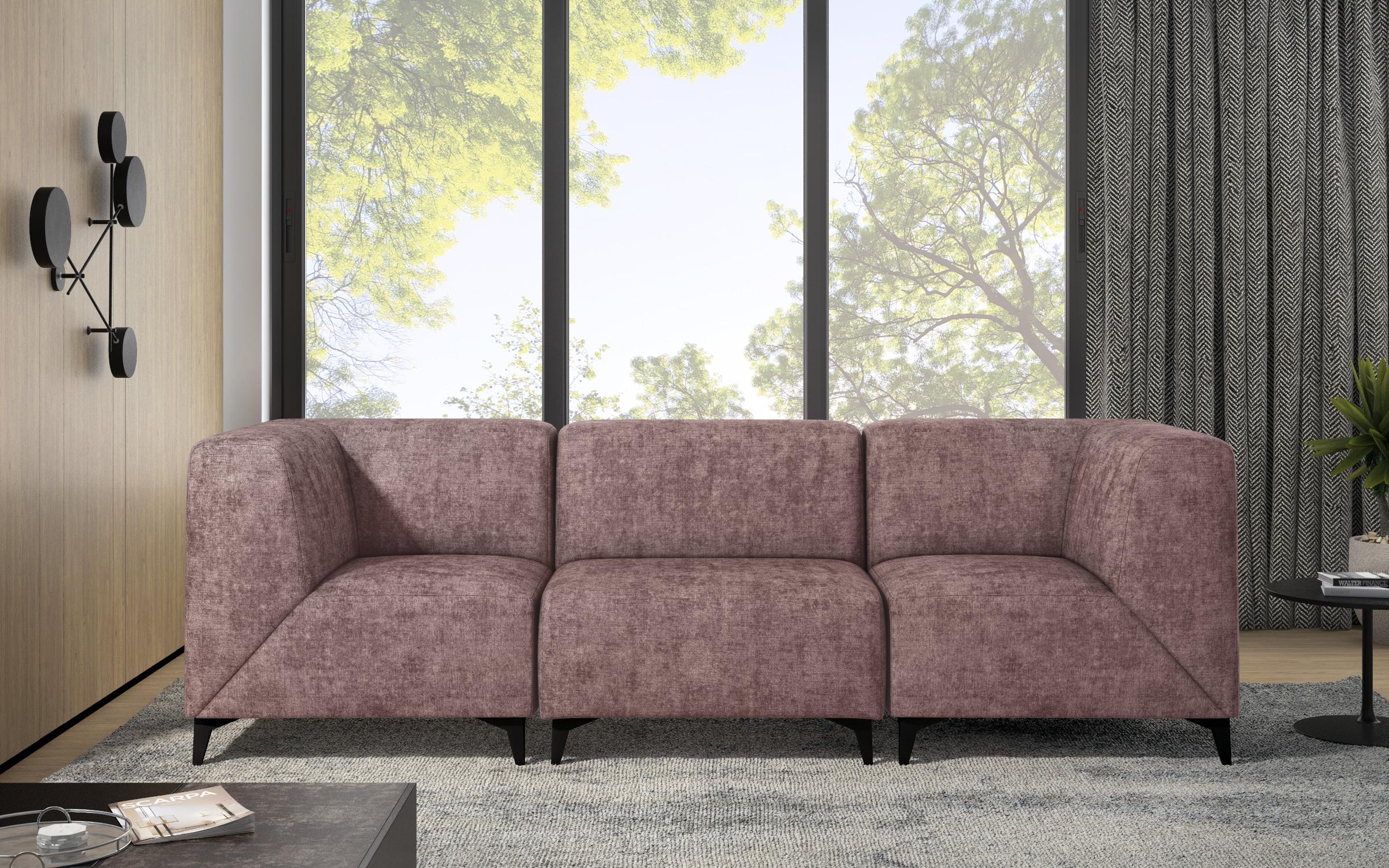 Фотелја Аруба, розева  2