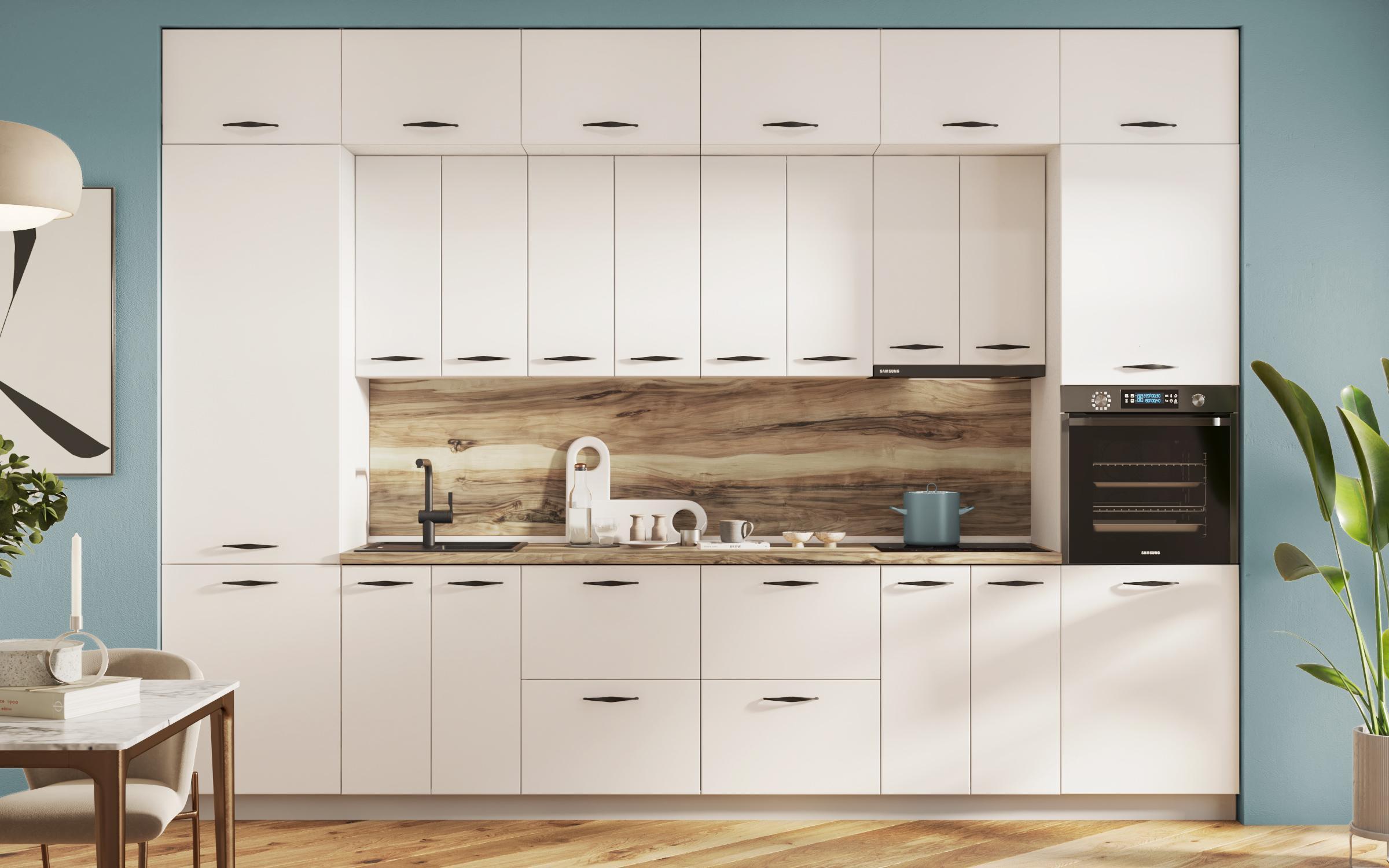 Кујнски шкаф Симон 04, бела  4
