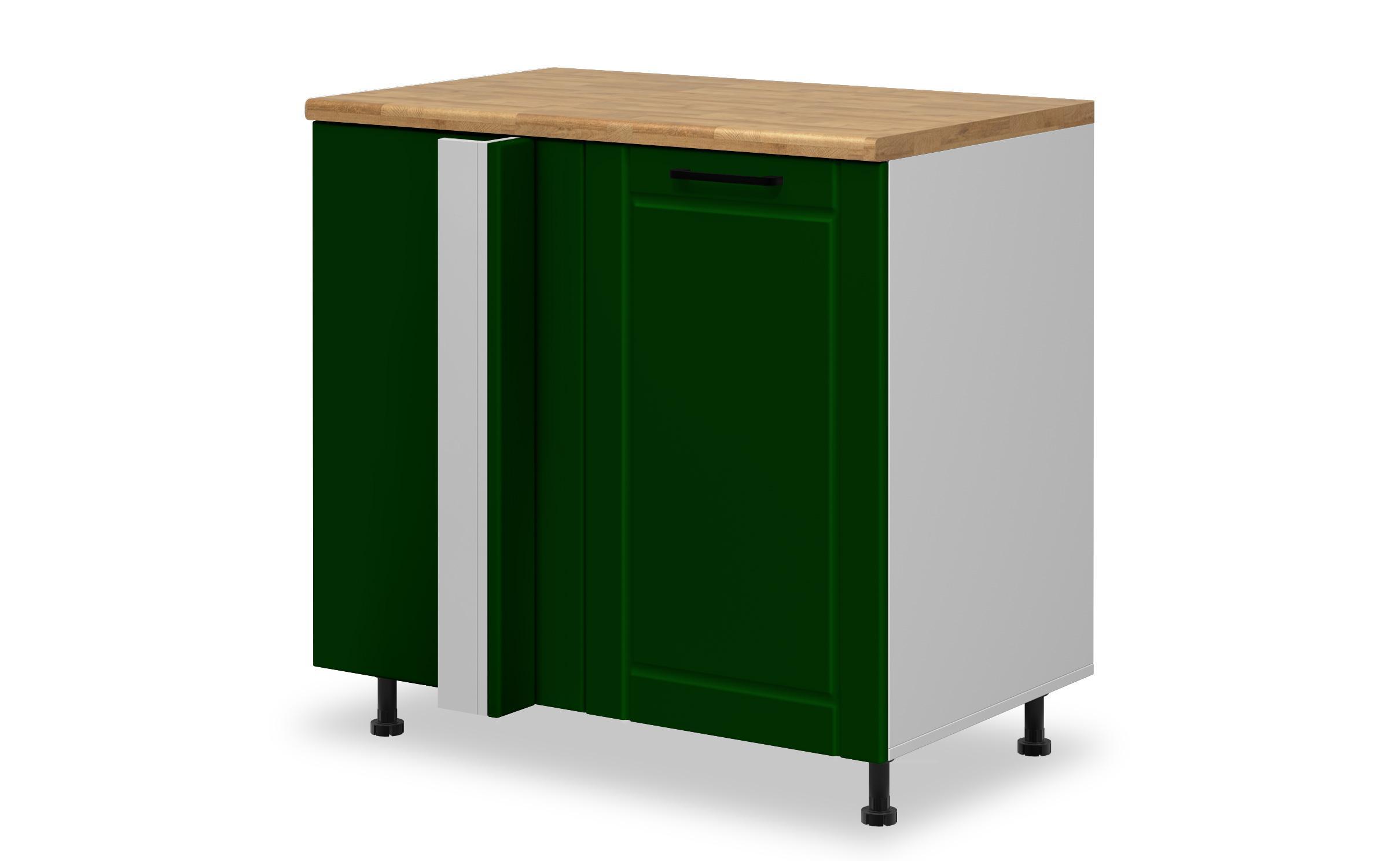 Аголен кујнски шкаф Хана 18 лев, зелен  1