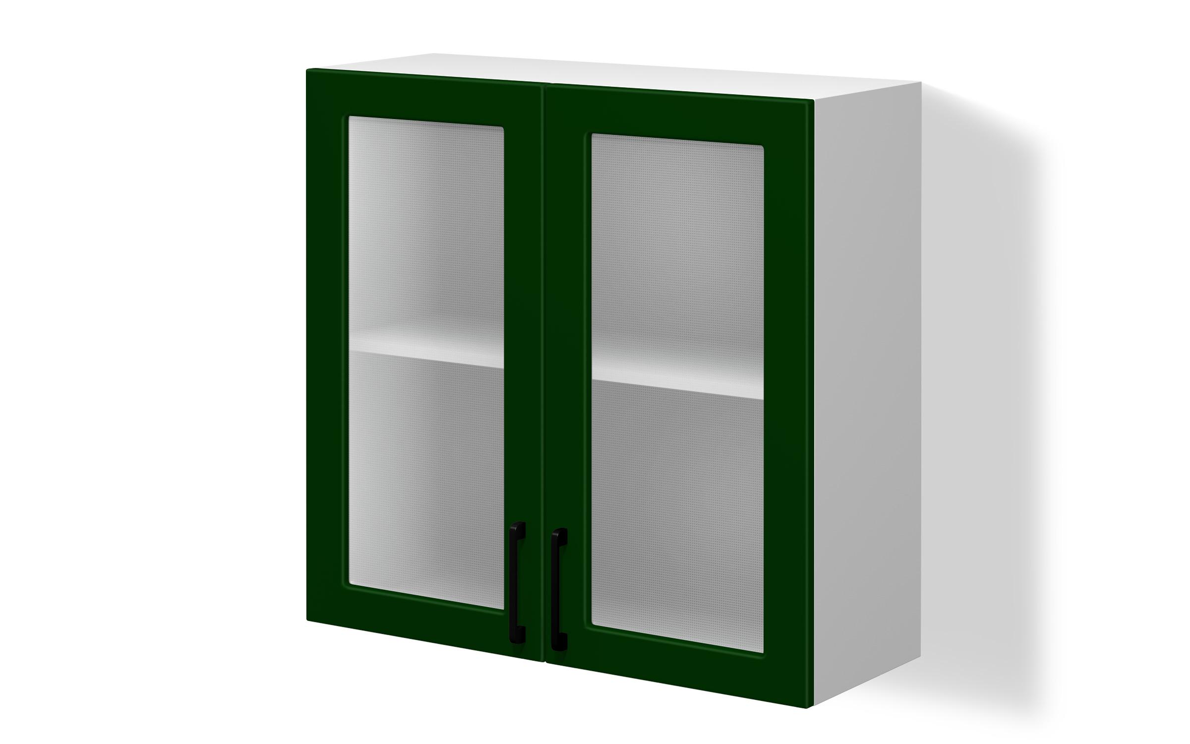 Кујнски шкаф витрина Хана 43, зелен  1