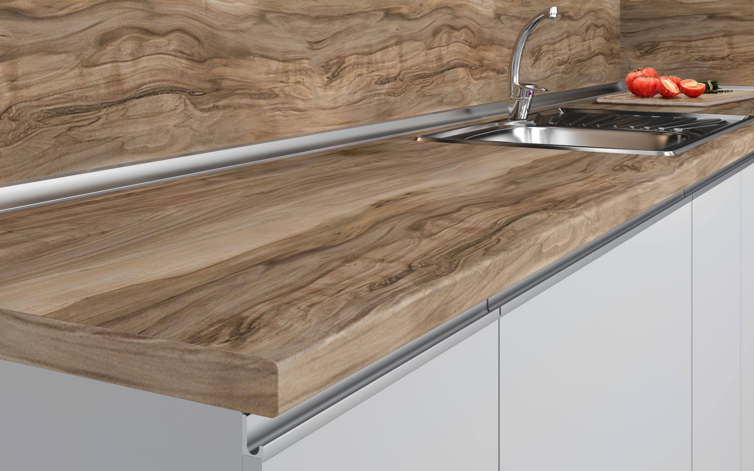 38мм/1400мм Работна термоплотна, декор ARS305M Walnut  1
