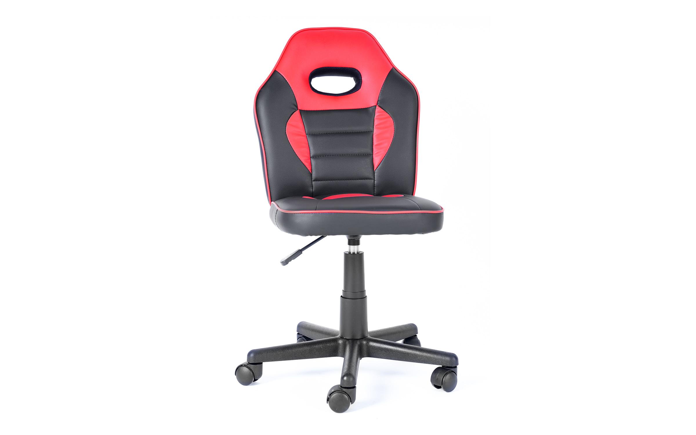 Гејмерски стол Естон, црн + црвен  1