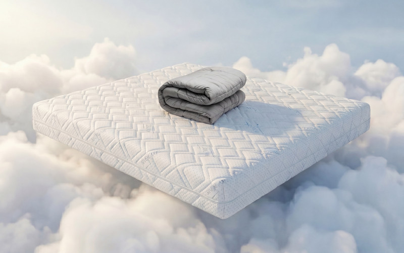 Комплет душек 160/200 + прекривка 200/220 Silver Comfort + Раје,   1