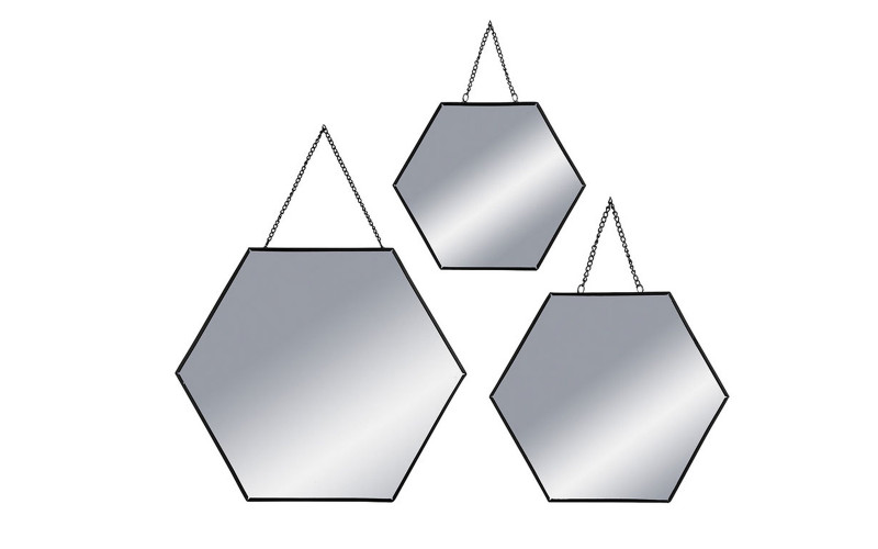 Комплет 3 бр. огледала,   1