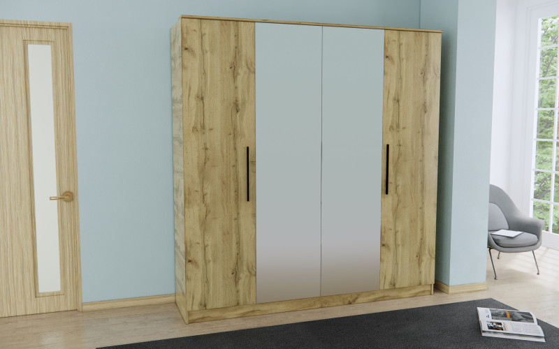 Плакар Анџелина Wood, даб вотан  1