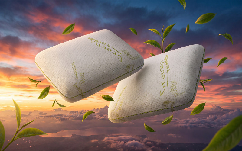 Комплет 2 бр. перници 60/40 Green Tea Massage,   1