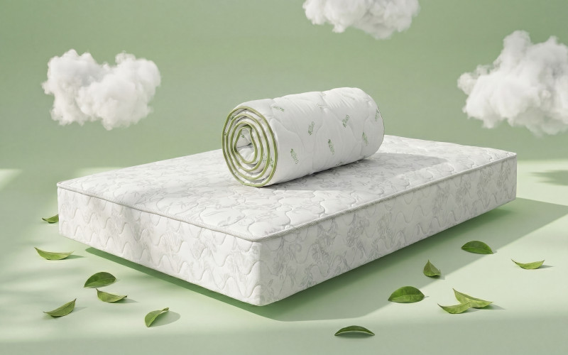 Комплет душек 90/200 + прекривка 150/200 Лео Класик + Green Tea,   1